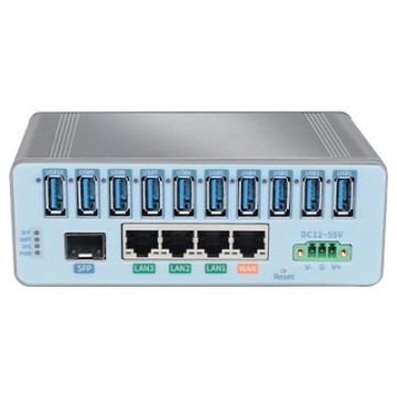SLK-R680-USB-HUB10 10口USB转以太网服务器