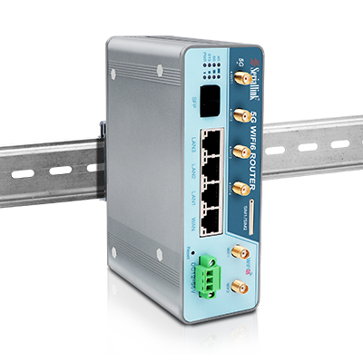 SLK-R680 工业级5G CPE网关 带双SIM卡