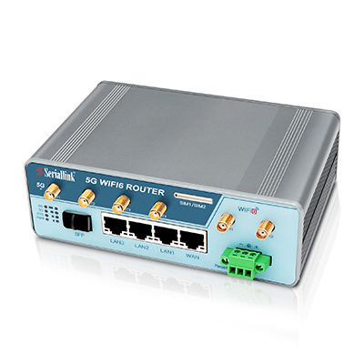 SLK-R680 工业级5G CPE网关 带双SIM卡