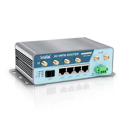 SLK-R680 工业级5G CPE网关 带双SIM卡