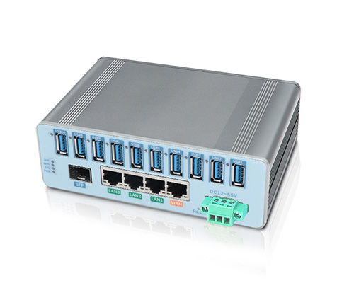 SLK-R680-USB-HUB10 10口USB转以太网服务器